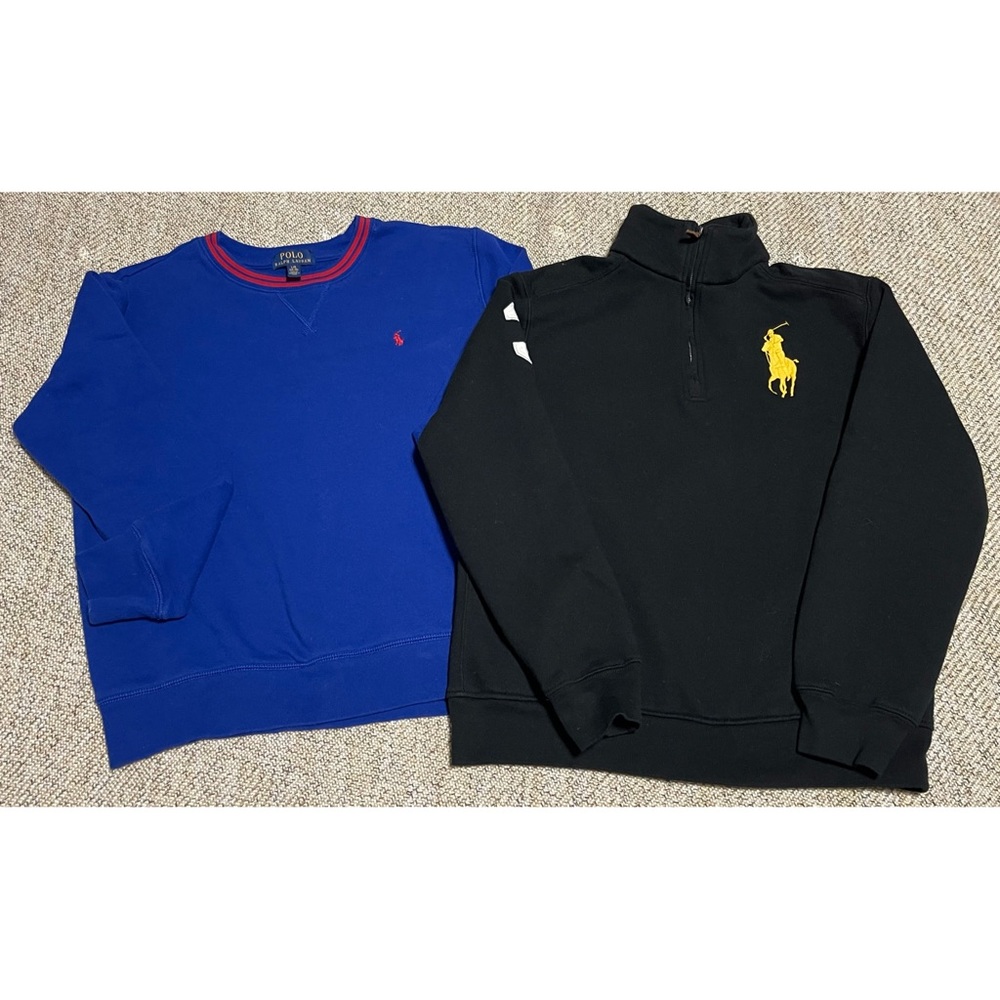 Polo By Ralph Lauren (Sweatshirt & Quarter Zip) NWOT Set of TWO - Picture 3 of 15